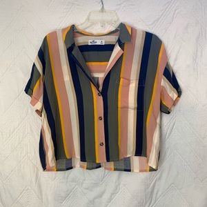 Hollister button down blouse